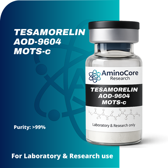 AOD-9604 + Tesamorelin + MOTS-c Blend